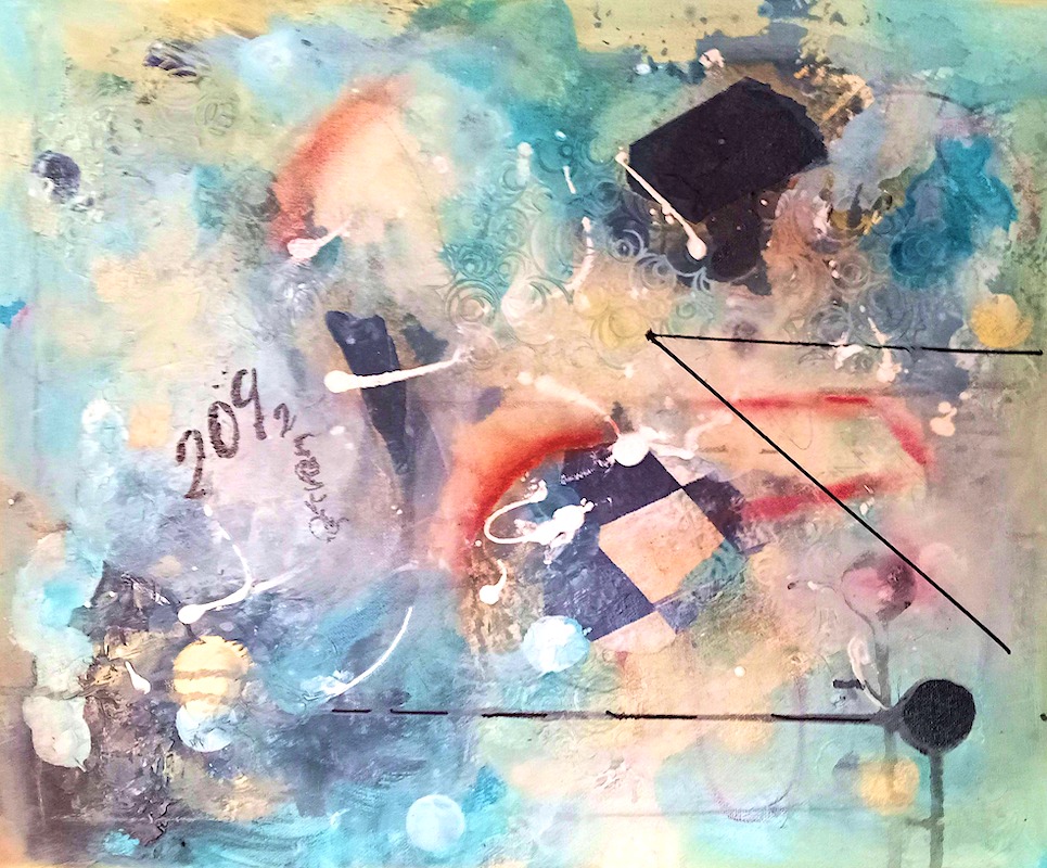 Painting by Bev Jackson