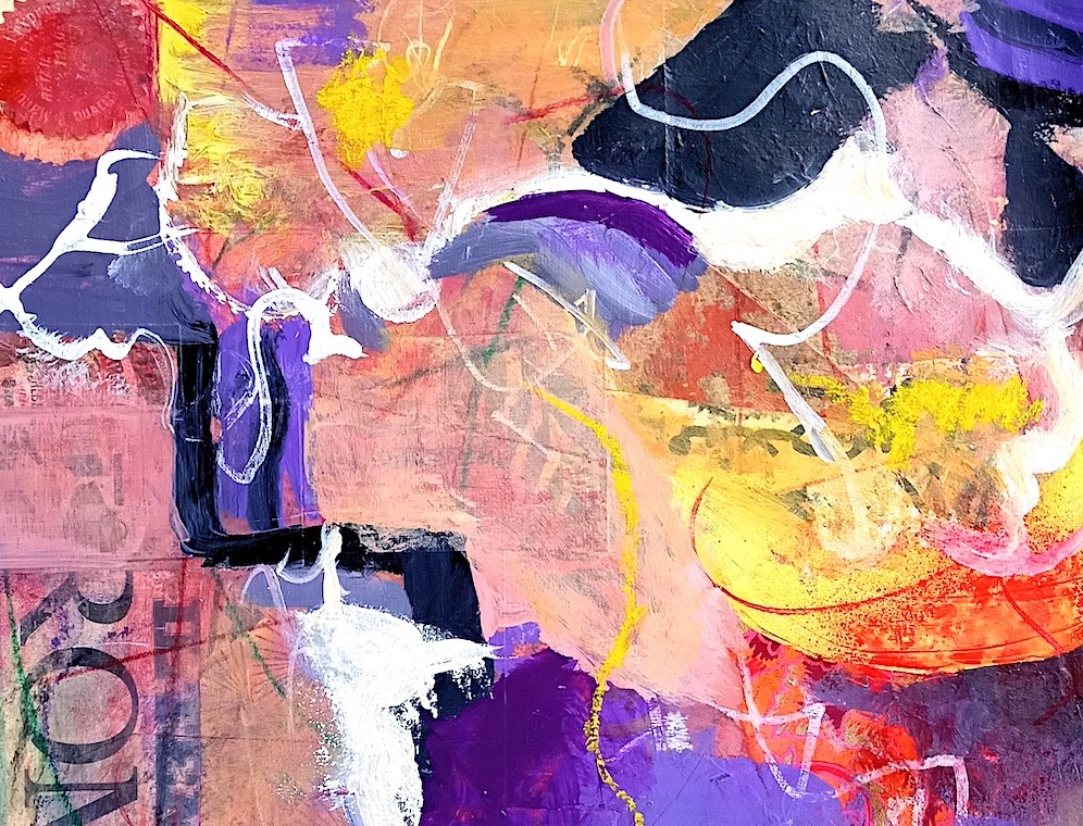 Painting by Bev Jackson