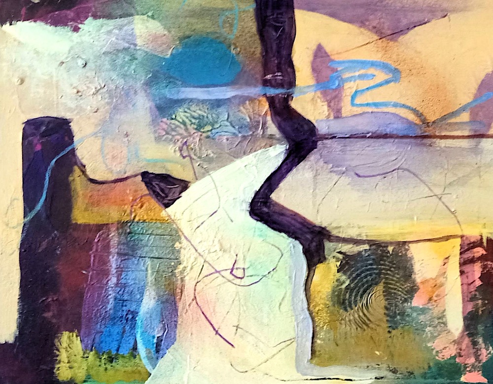 Painting by Bev Jackson