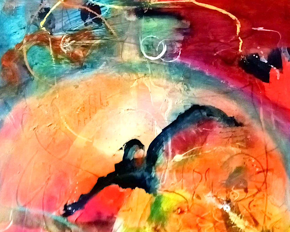 Painting by Bev Jackson