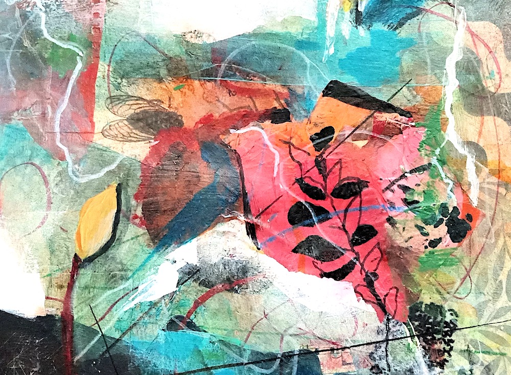 Painting by Bev Jackson