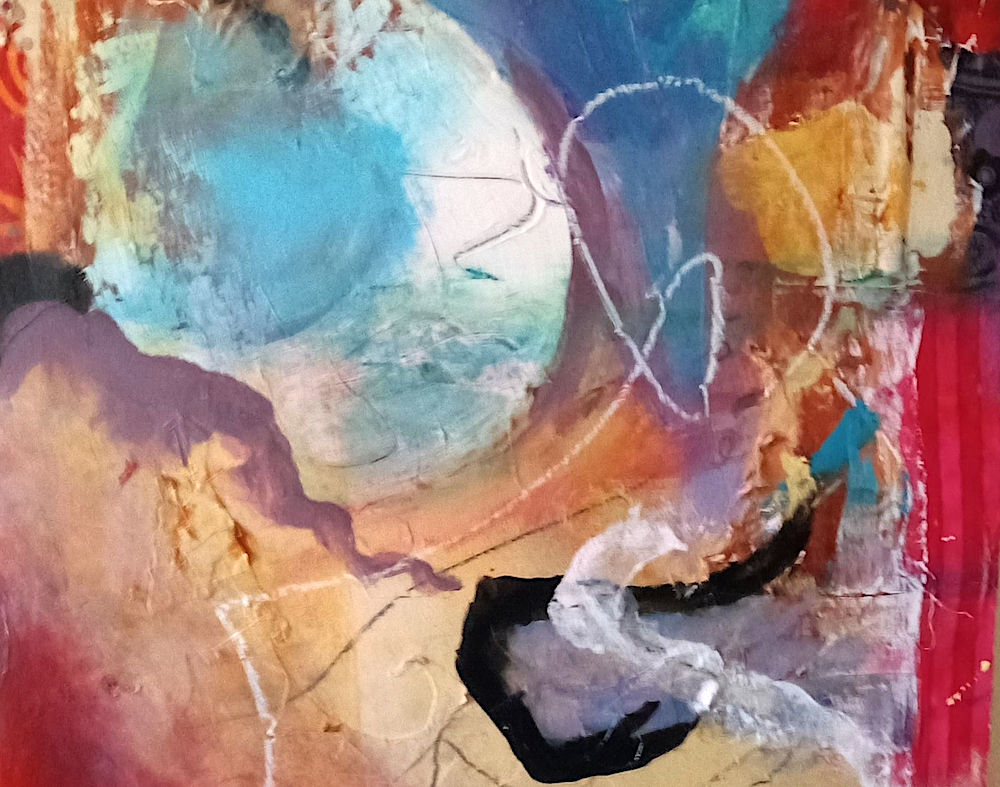 Painting by Bev Jackson