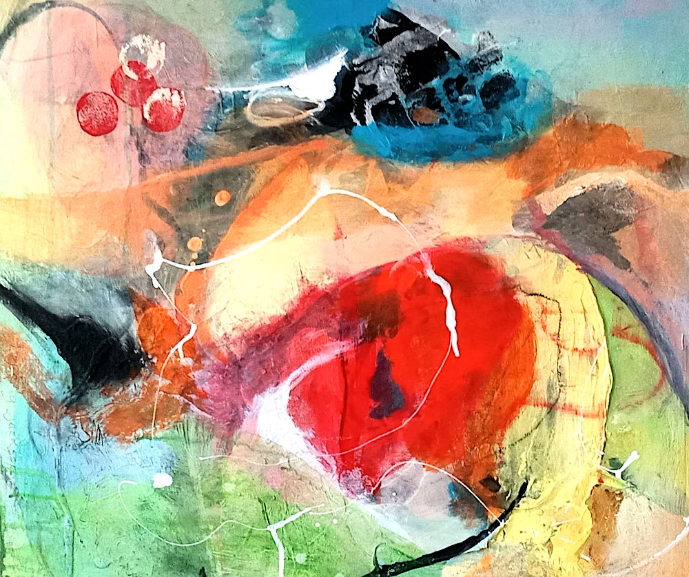Painting by Bev Jackson