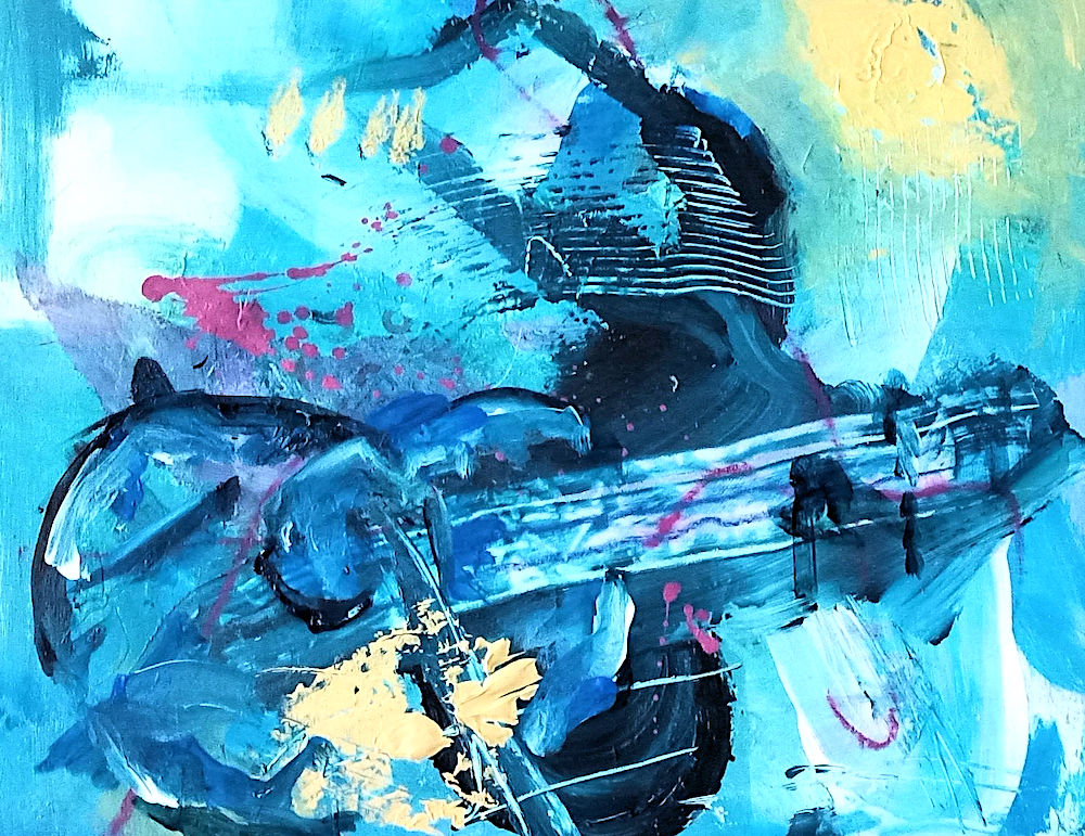 Painting by Bev Jackson