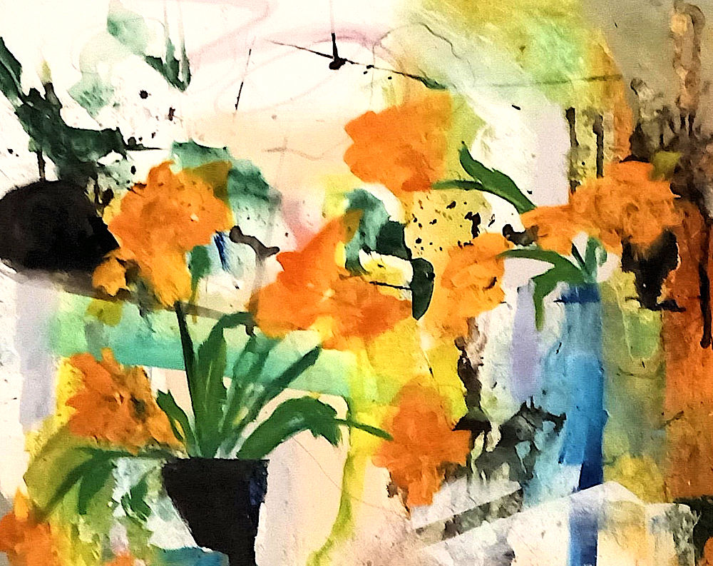 Painting by Bev Jackson