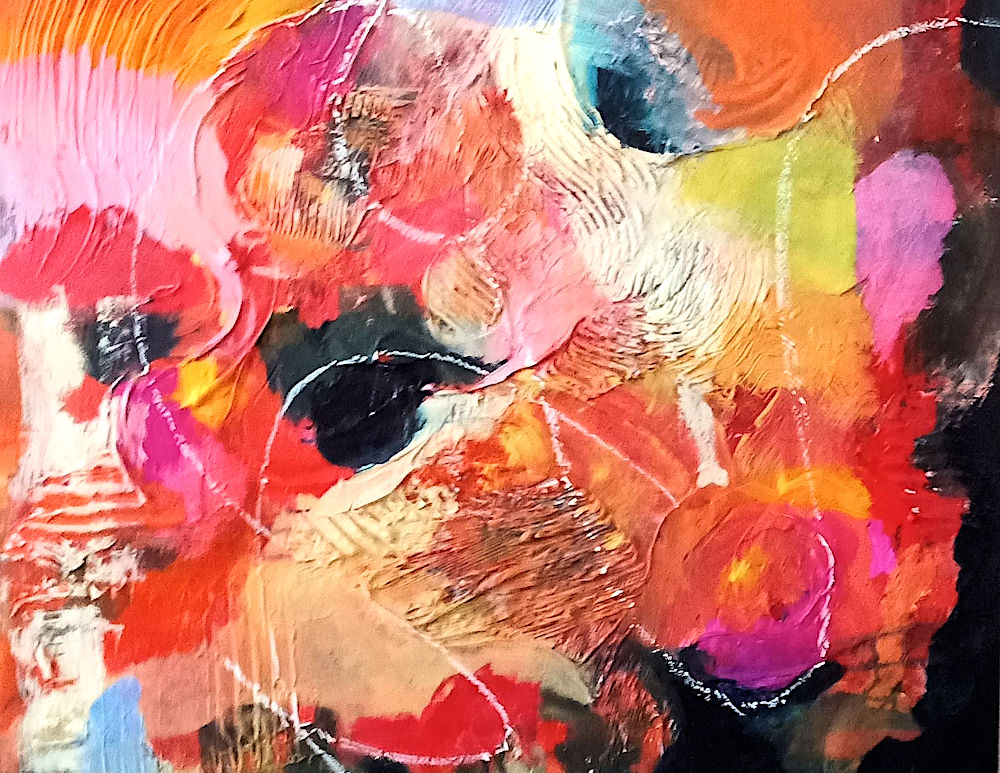 Painting by Bev Jackson
