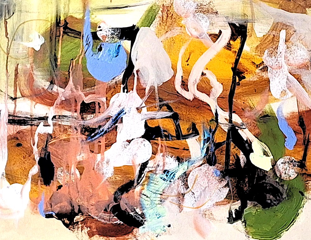 Painting by Bev Jackson